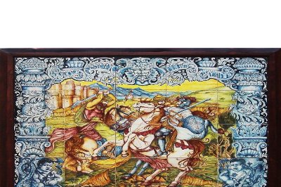 Pannello "La disfatta di Orlando"