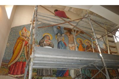 Pavimenti e rivestimenti in mosaico e intarsiati