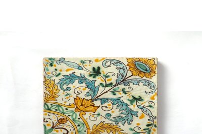 Mattonella in maiolica