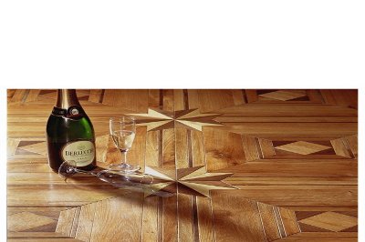 Parquet artistico intarsiato