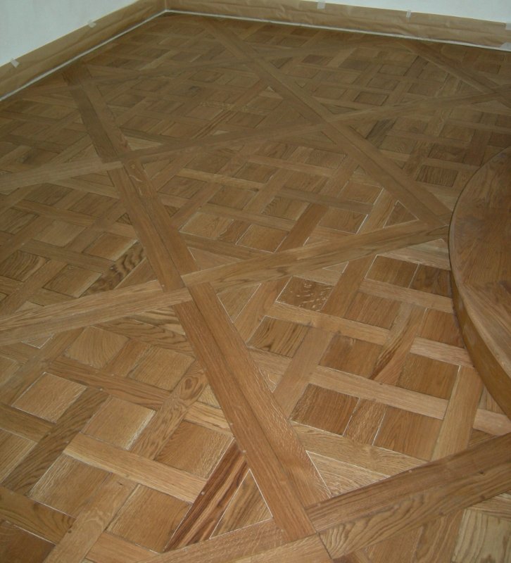 parquet in legno a quadrotti — SOLS - Interni di Prestigio
