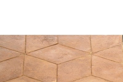 Pavimento a losanga con gioco geometrico