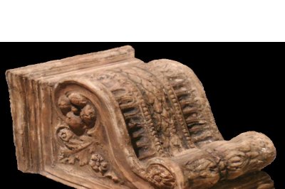 Capitello in terracotta