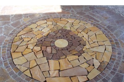Disegni in spaccatello di mosaico