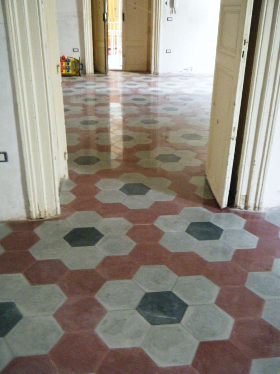 cementine esagonali — Tomasello benedetta