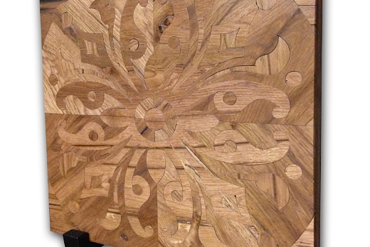 A P I - Antichi Pavimenti Italiani Pavimento intarsiato a Quadrotti - Modello GERLI - 2