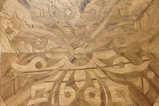 A P I - Antichi Pavimenti Italiani Pavimento intarsiato a Quadrotti - Modello GERLI - 3