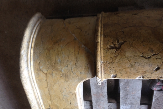 Recuperando Brick and Stone Coppia camini antichi marmo giallo - 3