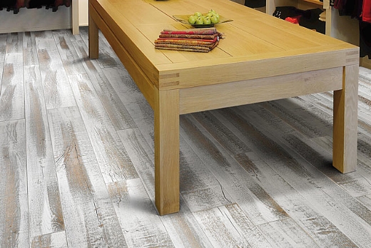 De Zotti Design ROVERE RUSTICONE NERO/BIANCO effetto INVECCHIATO - 1