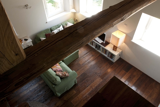 Antica-Edilizia Pavimenti in Legno Antico Originale di Recupero - 2