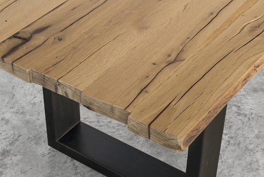 Antica-Edilizia Tavoli in legno antico originale di recupero - 2