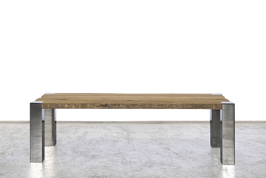 Antica-Edilizia Tavoli Legno Antico Originale di recupero - 6