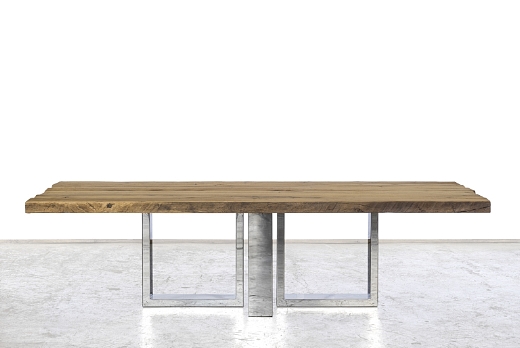 Antica-Edilizia Tavoli Legno Antico Originale di recupero - 8