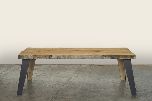 Antica-Edilizia Tavoli in legno antico originale di recupero - 7