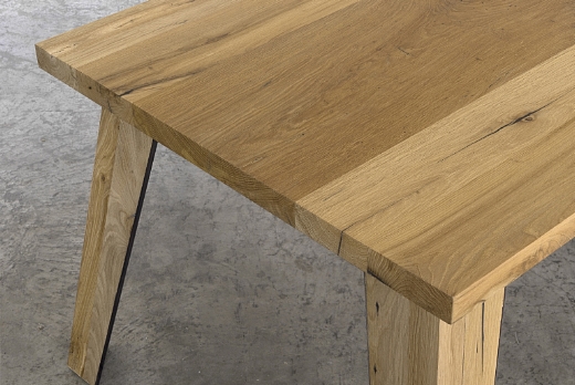 Antica-Edilizia Tavoli in legno antico originale di recupero - 9