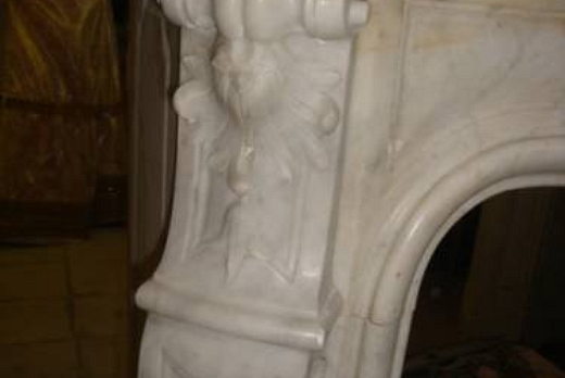 Caminetti Antichi Artis CAMINO LUIGI XV "TROIS GLANDES" - 3