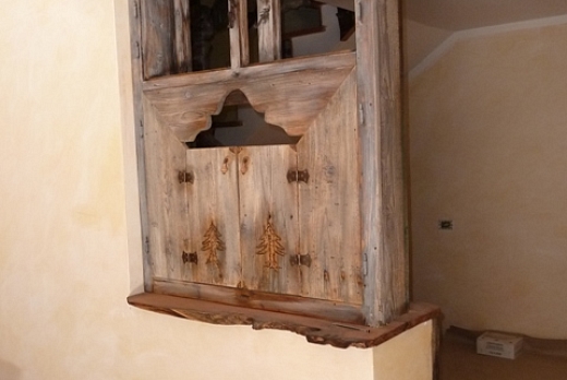Legno Antico MOBILI-PANCHE-SCALE-TAVOLI - 5