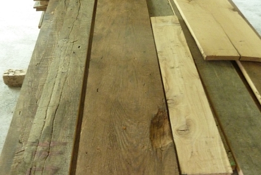 Legno Antico antico abete - 8