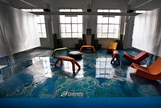 TA17 Dega art decorato artistico con pigmenti naturali e polveri metalliche.