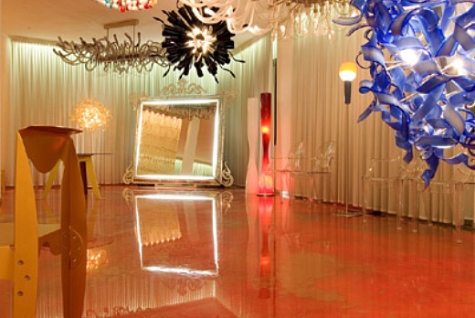 Pavimenti in resina - TA06 Dega Art Laccatura a spessore Poliepo GC con polveri metalliche.