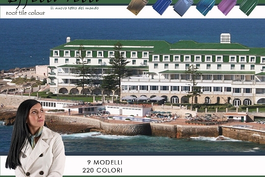 tetto albergo verde